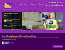 Tablet Screenshot of maidsolutions.com